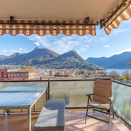 Imperial Of Lugano 4 With A Lake View Behind The Station And 10 Min From The Lake Apartment ภายนอก รูปภาพ