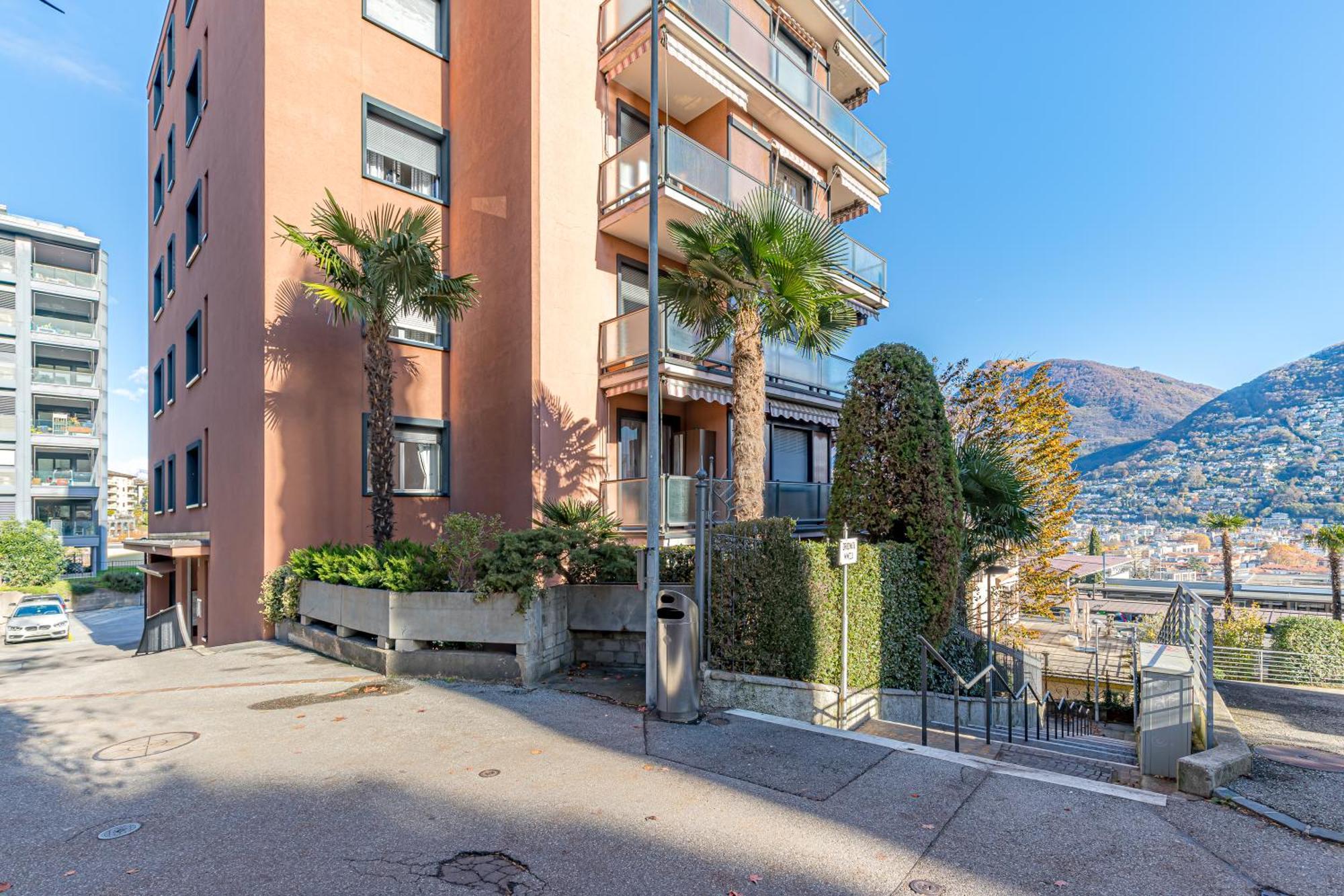 Imperial Of Lugano 4 With A Lake View Behind The Station And 10 Min From The Lake Apartment ภายนอก รูปภาพ