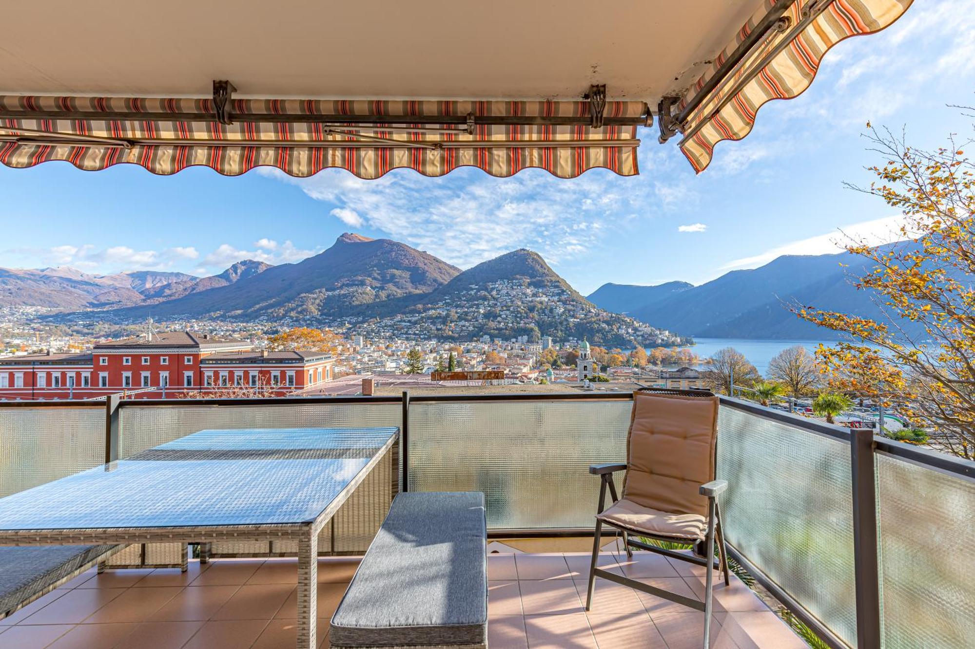 Imperial Of Lugano 4 With A Lake View Behind The Station And 10 Min From The Lake Apartment ภายนอก รูปภาพ